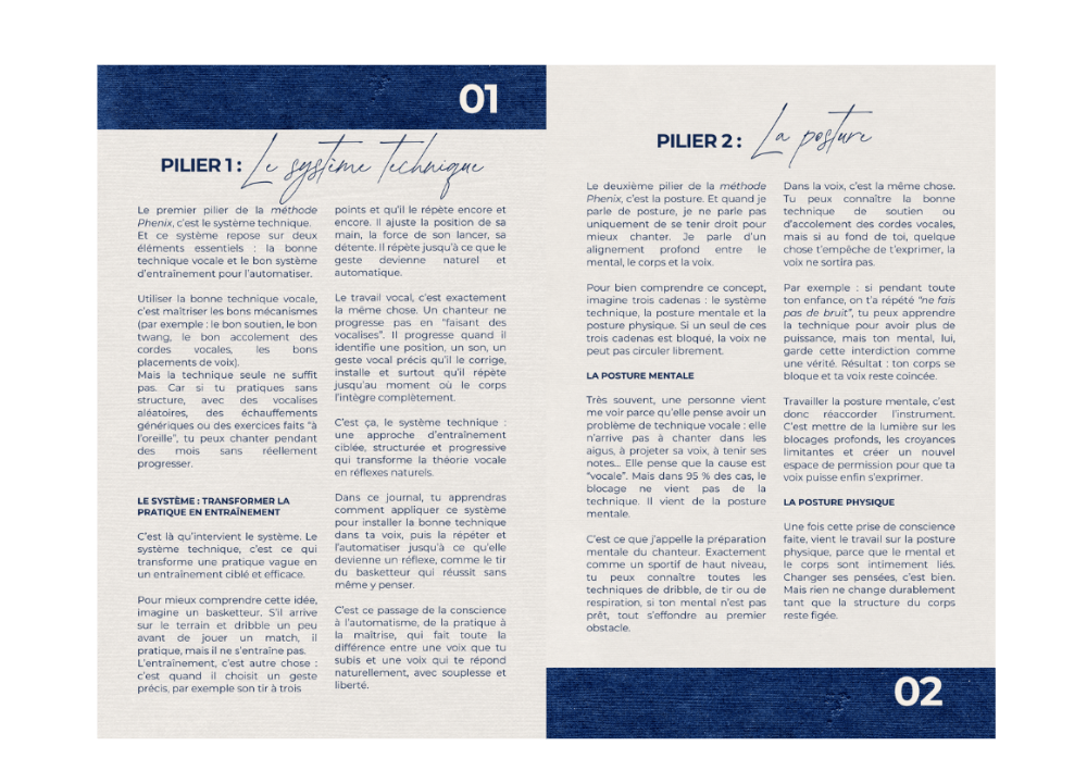 Des pages ressources