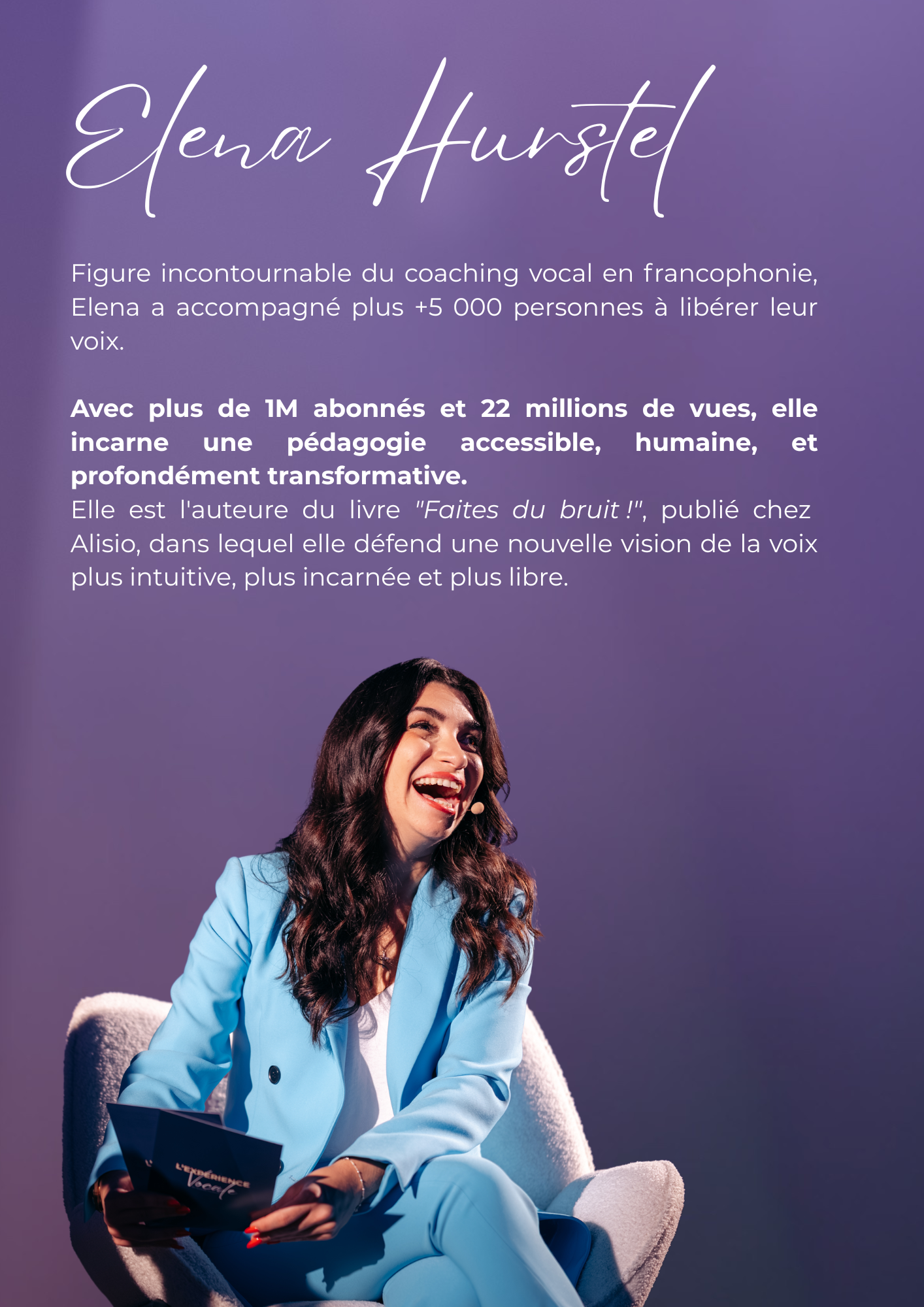 Page de vente Exp Vocale Page de vente Exp Vocale